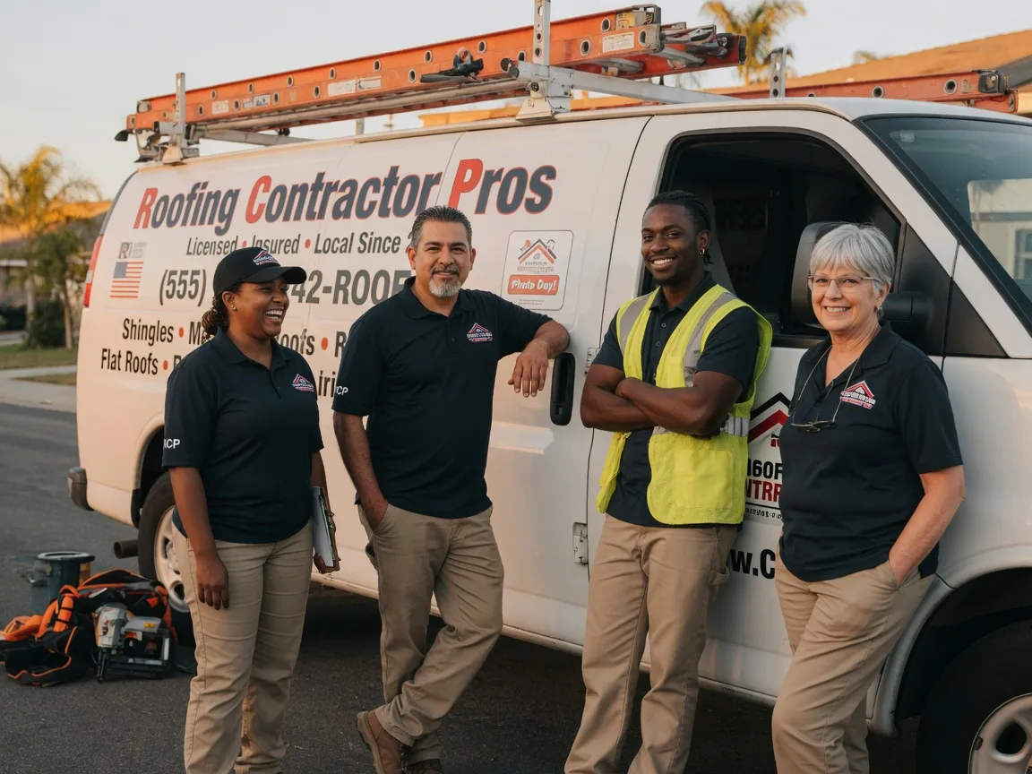 Local Roofing Contractors company in Ashley, OH