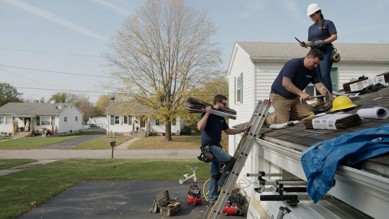 Local Roofing Contractors in Ashley, OH near me